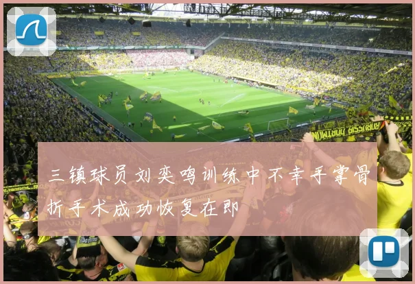 三镇球员刘奕鸣训练中不幸手掌骨折手术成功恢复在即